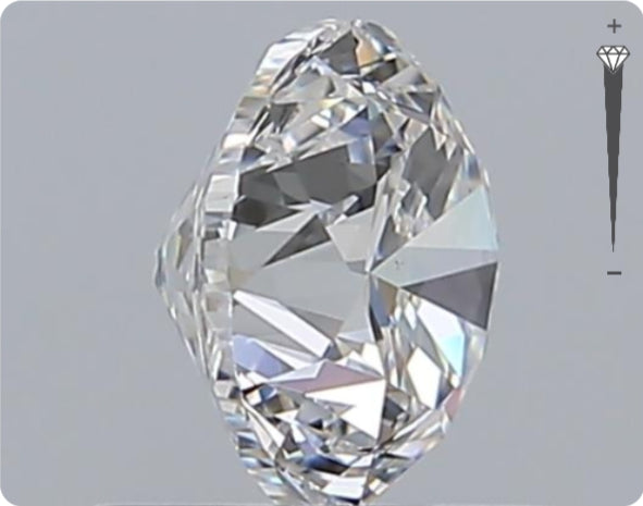 Natürlicher 1.00ct GIA Diamant | Farbe D | Reinheit VS2 | Rundschliff | GD EX VG #D10505