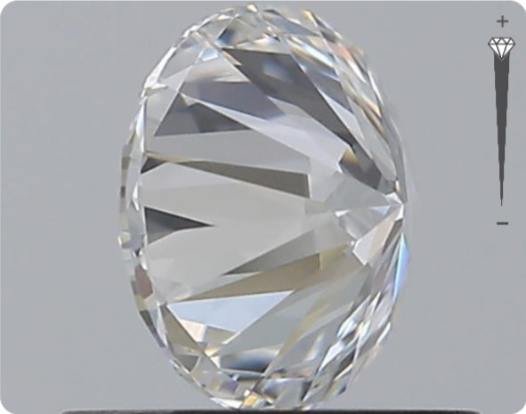 Natürlicher 0.74ct GIA Diamant | Farbe D | Reinheit IF | Rundschliff | EX EX EX #D10506