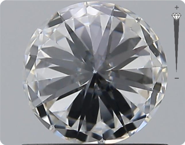Natürlicher 0.74ct GIA Diamant | Farbe D | Reinheit IF | Rundschliff | EX EX EX #D10506
