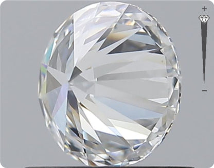 Natürlicher 0.74ct GIA Diamant | Farbe D | Reinheit IF | Rundschliff | EX EX EX #D10506