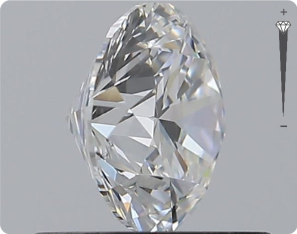 Natürlicher 0.74ct GIA Diamant | Farbe D | Reinheit IF | Rundschliff | EX EX EX #D10506