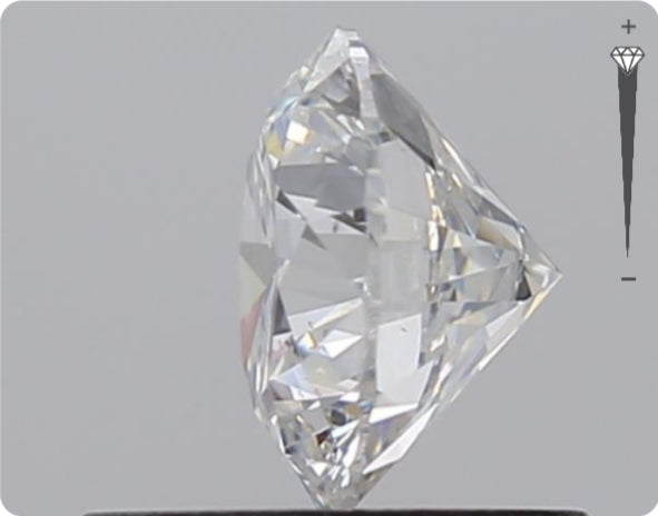 Natural 0.70ct GIA Diamond | Color E | Clarity SI2 | Round Brilliant Cut | EX EX EX #D10507