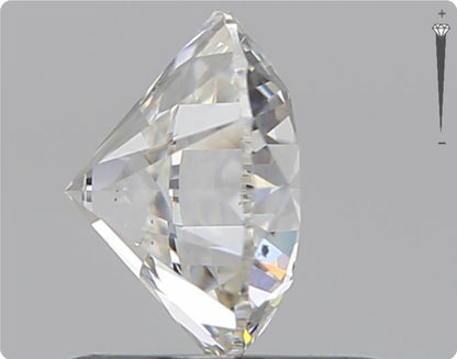 Natürlicher 0.90ct GIA Diamant | Farbe H | Reinheit SI2 | Rundschliff | EX EX VG #D10508