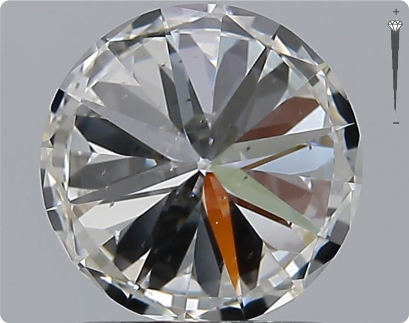Natürlicher 1.50ct GIA Diamant | Farbe F | Reinheit VS2 | Rundschliff | GD EX EX #D10509
