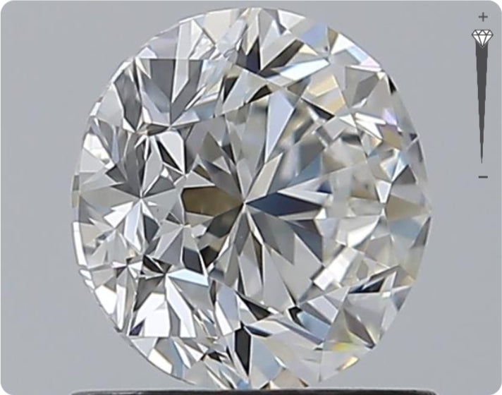 Natürlicher 1.01ct GIA Diamant | Farbe F | Reinheit VS1 | Rundschliff | VG EX EX #D10510