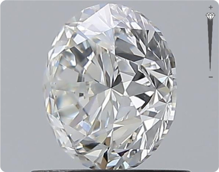 Natürlicher 1.01ct GIA Diamant | Farbe F | Reinheit VS1 | Rundschliff | VG EX EX #D10510