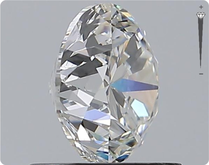 Natürlicher 1.01ct GIA Diamant | Farbe F | Reinheit VS1 | Rundschliff | VG EX EX #D10510
