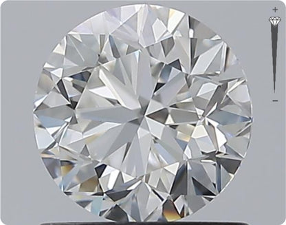 Natürlicher 1.01ct GIA Diamant | Farbe F | Reinheit VS1 | Rundschliff | VG EX EX #D10510