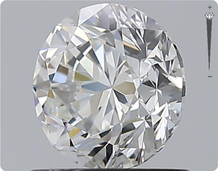 Natürlicher 1.01ct GIA Diamant | Farbe F | Reinheit VS1 | Rundschliff | VG EX EX #D10510