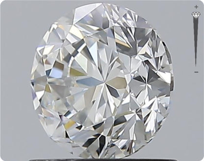 Natürlicher 1.01ct GIA Diamant | Farbe F | Reinheit VS1 | Rundschliff | VG EX EX #D10510