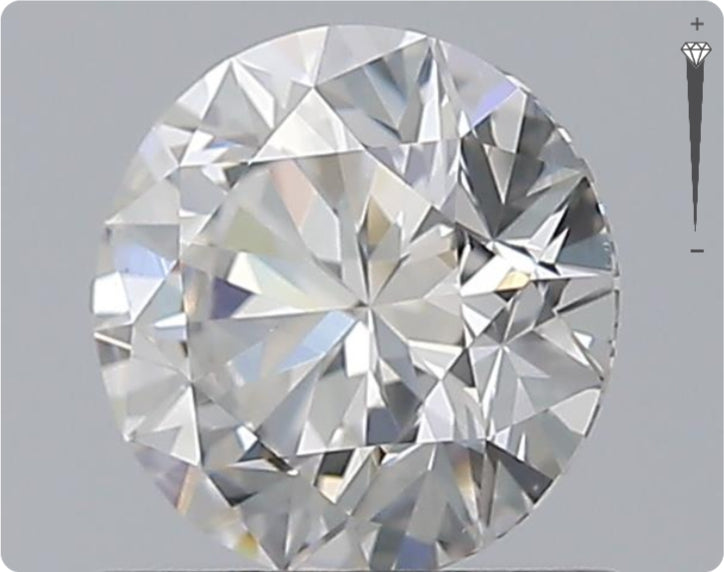 Natural 0.90ct GIA Diamond | D Color | VS1 Clarity | Round Cut | EX EX EX #D10511