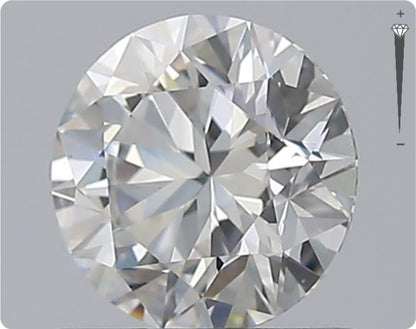 Natural 0.90ct GIA Diamond | D Color | VS1 Clarity | Round Cut | EX EX EX #D10511