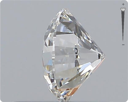 Natural 0.58ct GIA Diamond | Color E | Clarity IF | Round Cut | EX EX EX #D10512