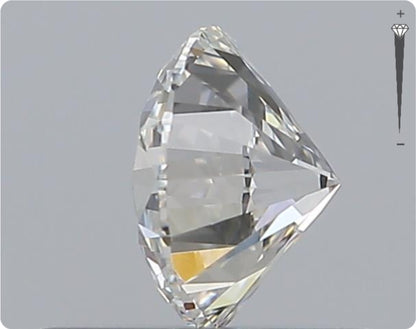 Natural 0.58ct GIA Diamond | Color E | Clarity IF | Round Cut | EX EX EX #D10512
