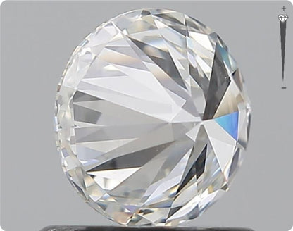 Natürlicher 0.70ct GIA Diamant | Farbe F | Reinheit SI1 | Rundschliff | EX EX EX #D10514