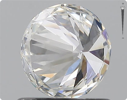 Natürlicher 0.70ct GIA Diamant | Farbe F | Reinheit SI1 | Rundschliff | EX EX EX #D10514