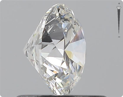 Natürlicher 0.70ct GIA Diamant | Farbe F | Reinheit SI1 | Rundschliff | EX EX EX #D10514
