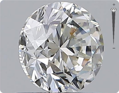 Natural 1.00ct GIA Diamond | H Color | VS2 Clarity | Round Cut | GD EX VG #D10515