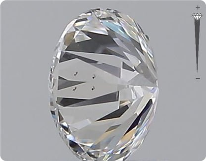 Natürlicher 0.90ct GIA Diamant | Farbe D | Reinheit VS2 | Rundschliff | EX EX EX #D10517