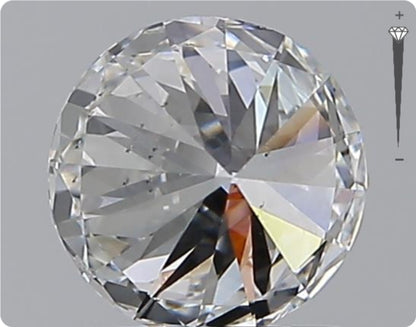 Natürlicher 0.90ct GIA Diamant | Farbe D | Reinheit VS2 | Rundschliff | EX EX EX #D10517