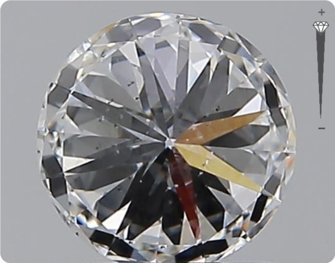 Natürlicher 0.90ct GIA Diamant | Farbe D | Reinheit VS2 | Rundschliff | EX EX EX #D10517