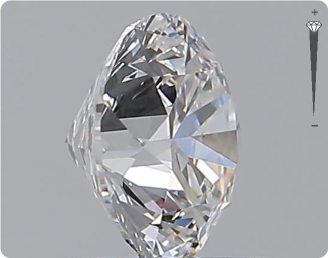 Natürlicher 0.90ct GIA Diamant | Farbe D | Reinheit VS2 | Rundschliff | EX EX EX #D10517