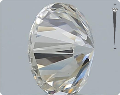 Natürlicher 0.70ct GIA Diamant | Farbe D | Reinheit SI1 | Rundschliff | EX VG VG #D10519