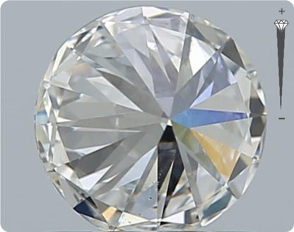 Natürlicher 0.70ct GIA Diamant | Farbe D | Reinheit SI1 | Rundschliff | EX VG VG #D10519