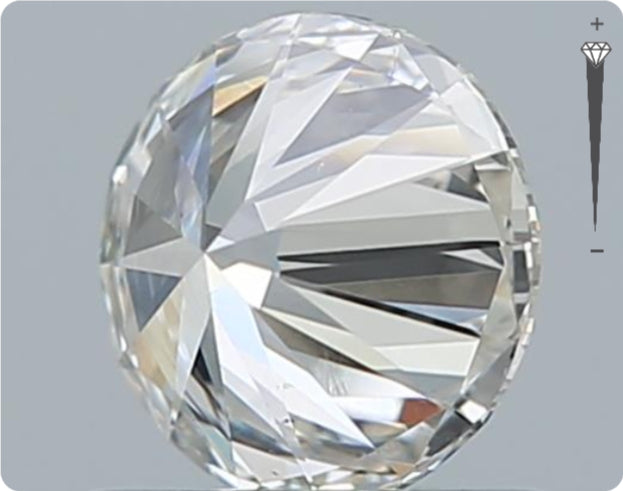 Natürlicher 0.70ct GIA Diamant | Farbe D | Reinheit SI1 | Rundschliff | EX VG VG #D10519