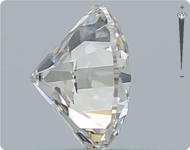 Natürlicher 0.70ct GIA Diamant | Farbe D | Reinheit SI1 | Rundschliff | EX VG VG #D10519