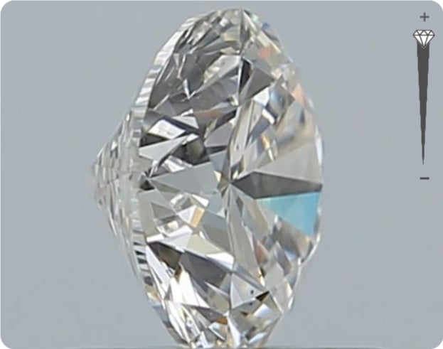 Natürlicher 0.70ct GIA Diamant | Farbe D | Reinheit SI1 | Rundschliff | EX VG VG #D10519