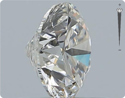 Natürlicher 0.70ct GIA Diamant | Farbe D | Reinheit SI1 | Rundschliff | EX VG VG #D10519