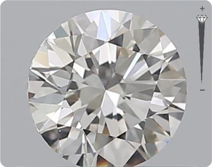 Natural 0.50ct GIA Diamond | Color E | Clarity VS1 | Round Cut | VG VG VG #D10520