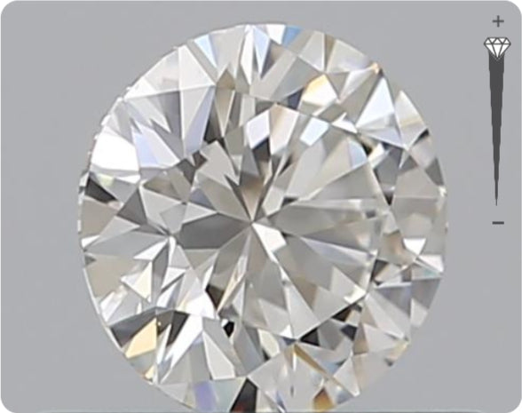 Natural 0.50ct GIA Diamond | Color E | Clarity VS1 | Round Cut | VG VG VG #D10520