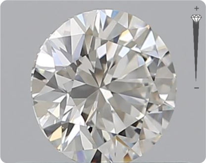 Natural 0.50ct GIA Diamond | Color E | Clarity VS1 | Round Cut | VG VG VG #D10520