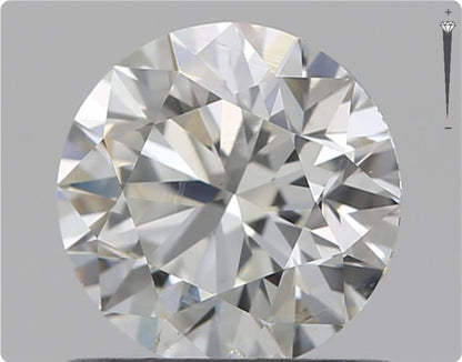 Natural 0.70ct GIA Diamond | Color G | Clarity SI1 | Round Cut | EX EX EX #D10521