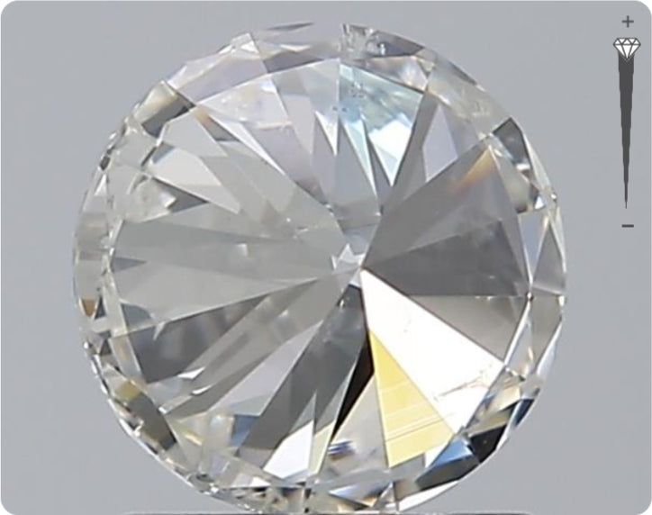 Natürlicher 1.50ct GIA Diamant | Farbe H | Reinheit SI2 | Rundschliff | GD EX VG #D10524