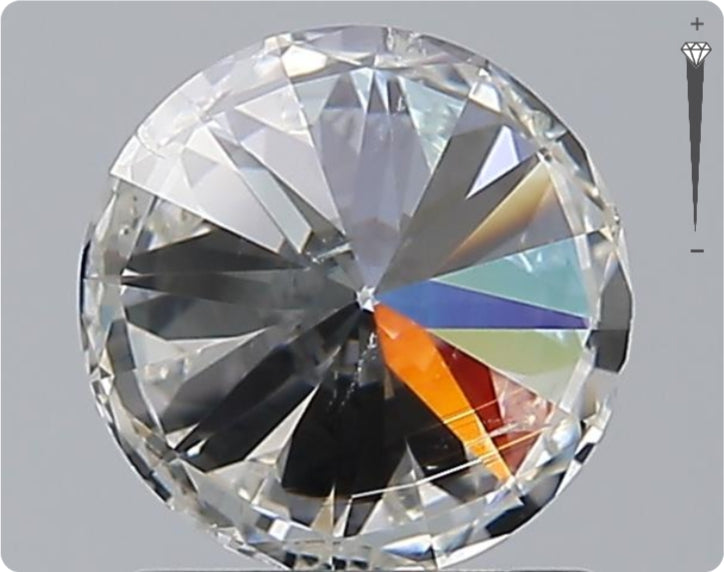 Natürlicher 1.50ct GIA Diamant | Farbe H | Reinheit SI2 | Rundschliff | GD EX VG #D10524