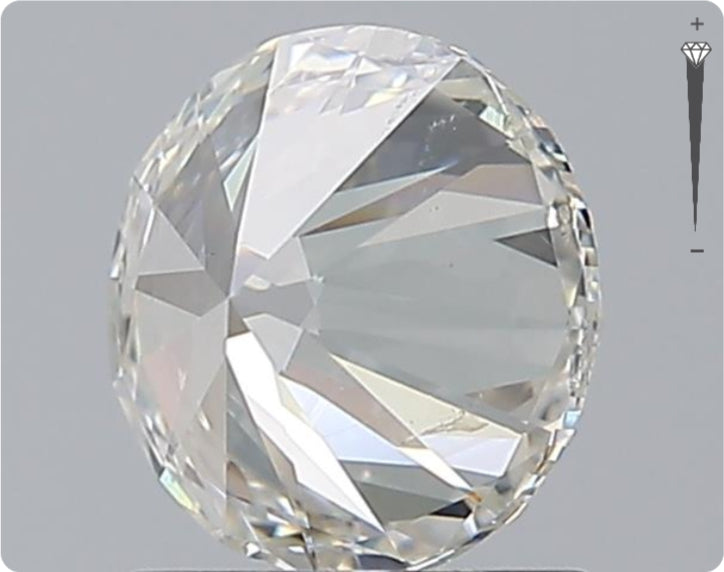 Natürlicher 1.50ct GIA Diamant | Farbe H | Reinheit SI2 | Rundschliff | GD EX VG #D10524