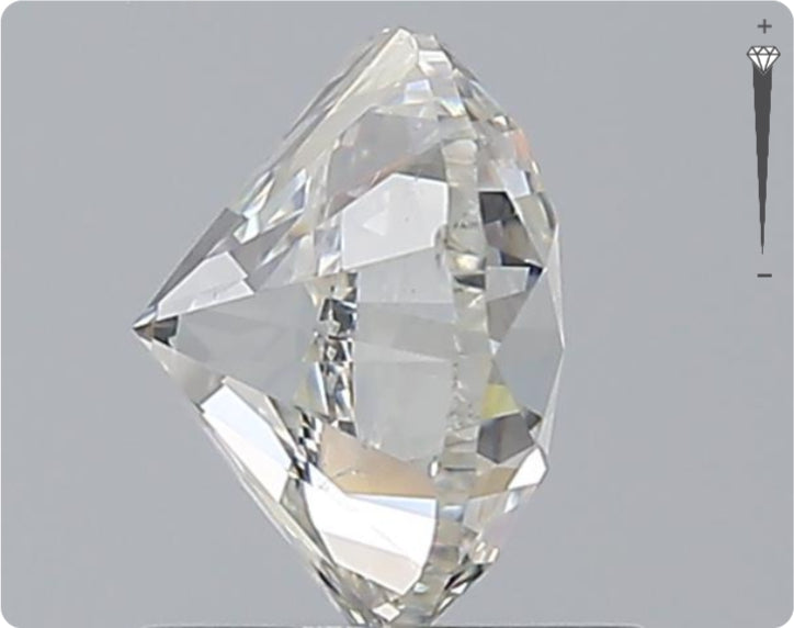 Natürlicher 1.50ct GIA Diamant | Farbe H | Reinheit SI2 | Rundschliff | GD EX VG #D10524