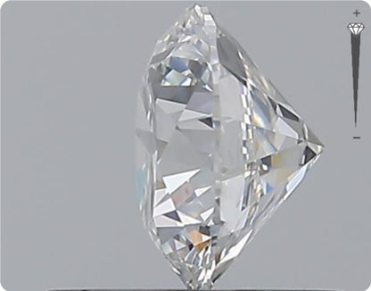 Natürlicher 0.70ct GIA Diamant | Farbe E | Reinheit SI2 | Rundschliff | EX EX EX #D10525