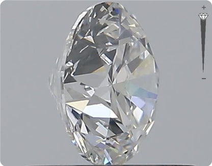 Natürlicher 0.70ct GIA Diamant | Farbe E | Reinheit SI2 | Rundschliff | EX EX EX #D10525