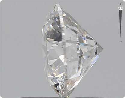 Natürlicher 0.76ct GIA Diamant | Farbe F | Reinheit SI2 | Rundschliff | EX VG VG #D10526