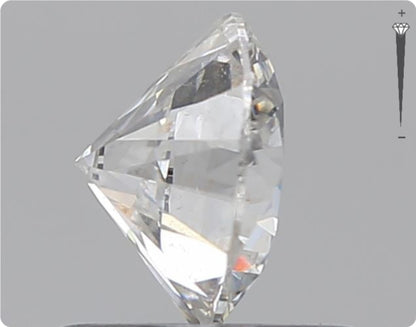 Natürlicher 0.76ct GIA Diamant | Farbe F | Reinheit SI2 | Rundschliff | EX VG VG #D10526