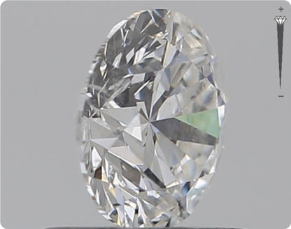Natürlicher 0.76ct GIA Diamant | Farbe F | Reinheit SI2 | Rundschliff | EX VG VG #D10526