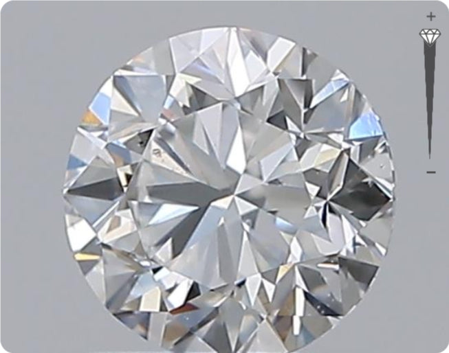 Natürlicher 1.00ct GIA Diamant | Farbe D | Reinheit SI1 | Rundschliff | VG EX VG #D10527
