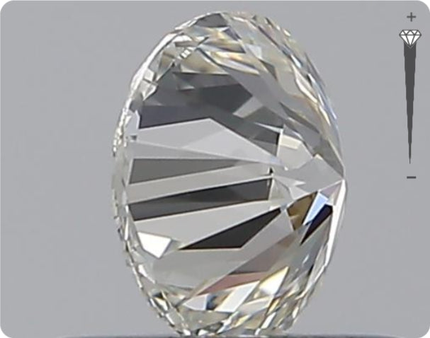 Natürlicher 0.50ct GIA Diamant | Farbe E | Reinheit VS1 | Rundschliff | EX EX EX #D10528