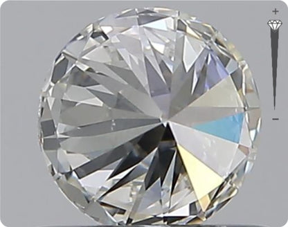 Natürlicher 0.50ct GIA Diamant | Farbe E | Reinheit VS1 | Rundschliff | EX EX EX #D10528