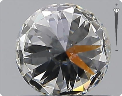 Natürlicher 0.50ct GIA Diamant | Farbe E | Reinheit VS1 | Rundschliff | EX EX EX #D10528