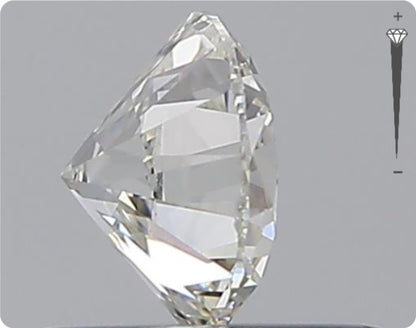 Natürlicher 0.50ct GIA Diamant | Farbe E | Reinheit VS1 | Rundschliff | EX EX EX #D10528